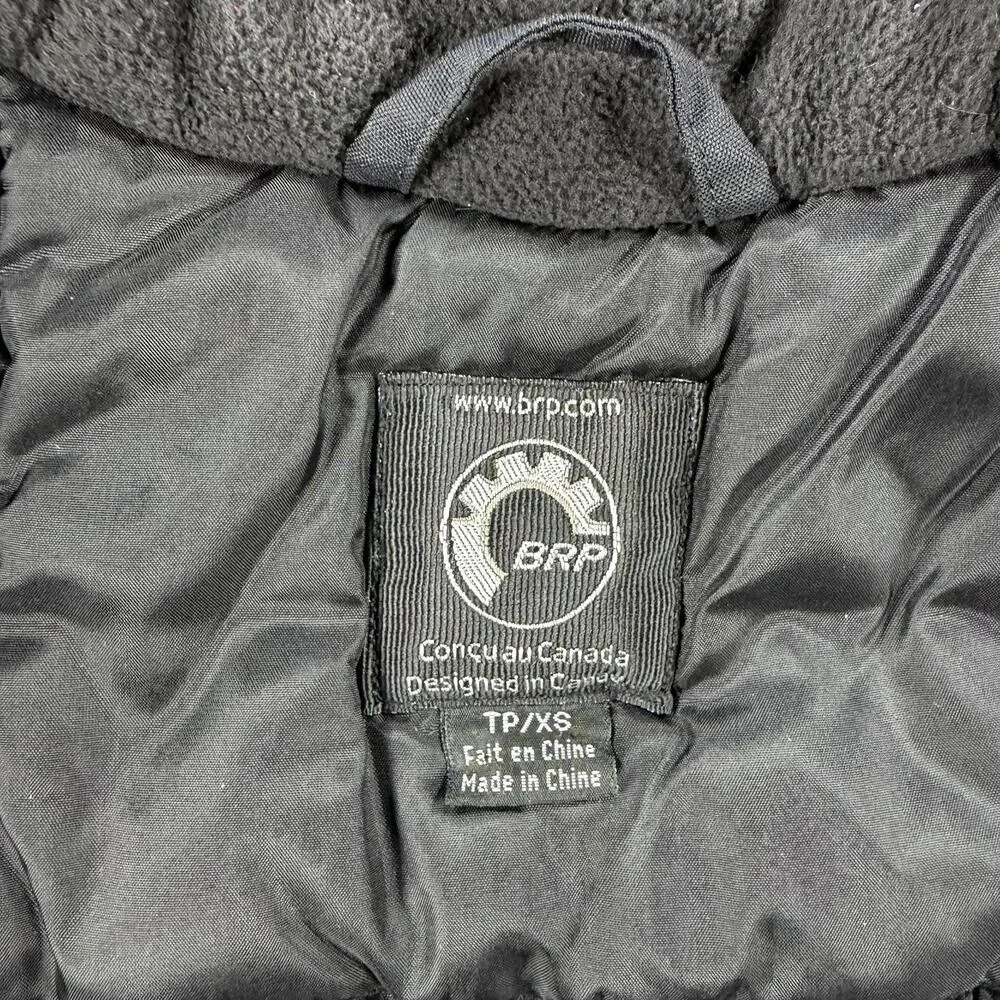 Ski-Doo Womens XS Snowmobile Jacket Red OOPYS BRP Hooded Winter Coat - Picture 4 of 13